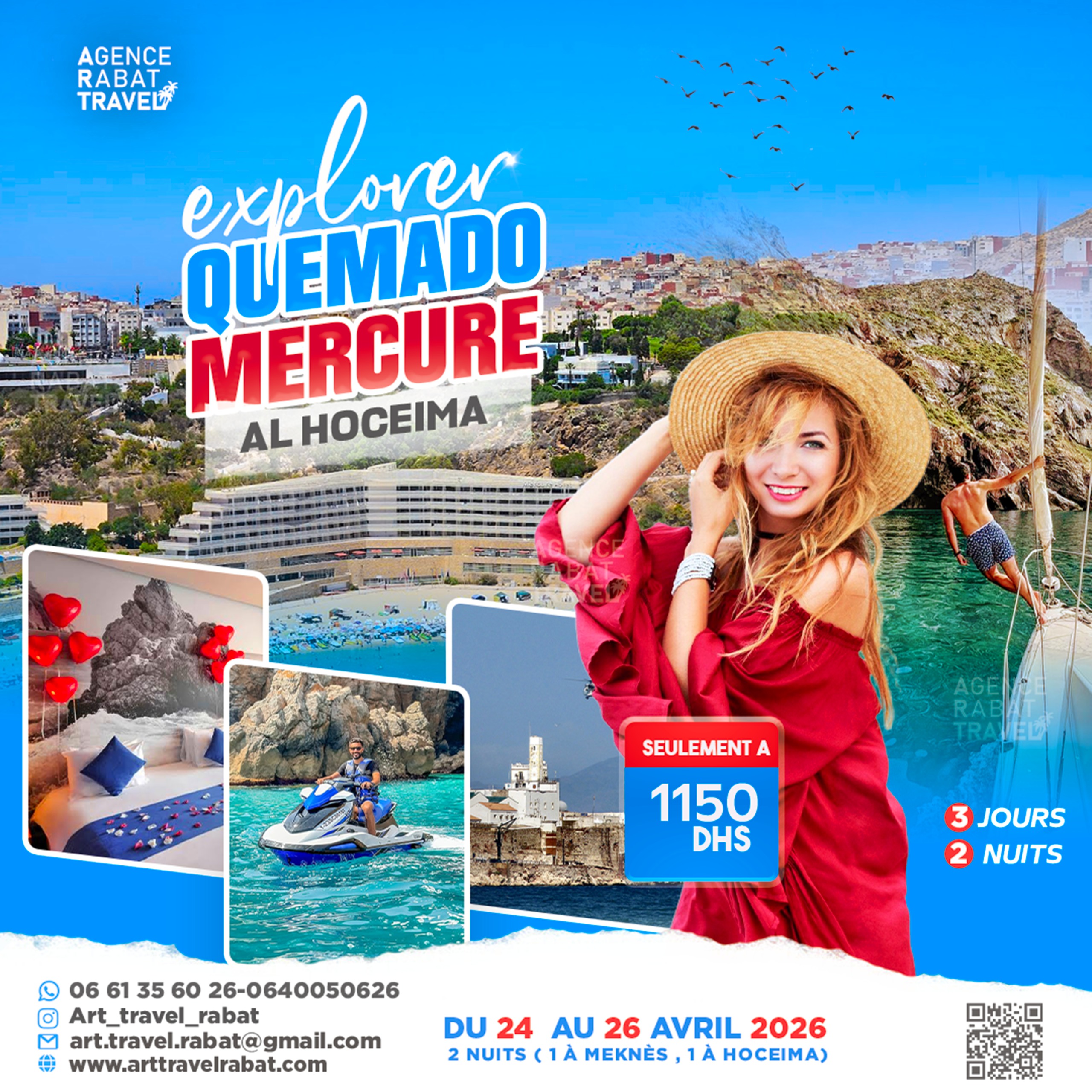 QUEMADO MERCURE - AL HOCEIMA | Week-end 2 Nuits / 3 Jours